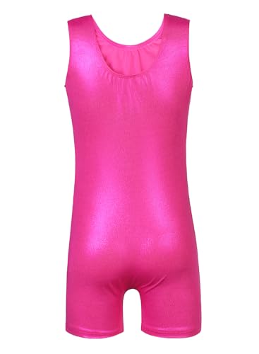 Image of EQSJIU Gymnastics Leotards for Girls Kids Rainbow Mosaic Mermaid Butterfly Stars Leopard Galaxy Tie Dye Cosmos Leopard