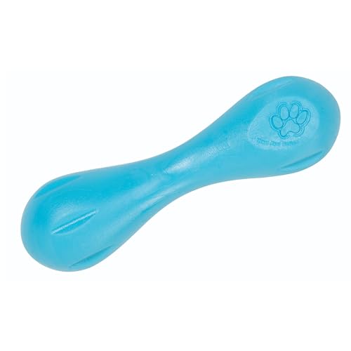 West Paw Zogoflex Hurley Dog Bone Chew Toy – Floatable Pet Toys for Aggressive Chewers, Catch, Fetch – Bright-Colored Bones for Dogs – Recyclable, Dishwasher-Safe,...