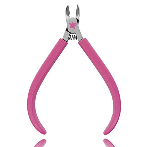 Cuticle Nippers Professional in Stainless Steel, The best and most durable Sharpening, manufactured by PS STAR, Model 612, Perfect for cuticle care and manicure
