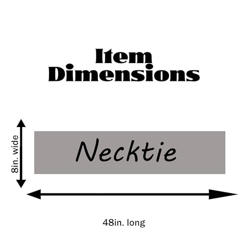 Delta Sorority Red White Necktie 48in x 8in (Variety)2