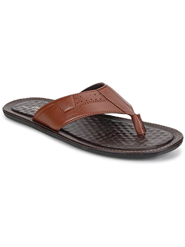 Image of UrbanMark mens 628834102934 Thong Flip Flop