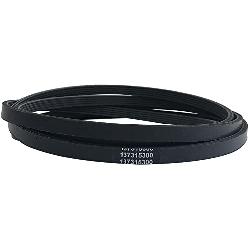 137315300/134719300 Dryer Drum Drive Belt - Replacement Part Exact Compatible with Sears Frigidaire Electrolux Dryers Replaces 1482960 134719300 AP4368788 PS2349294 7134719300