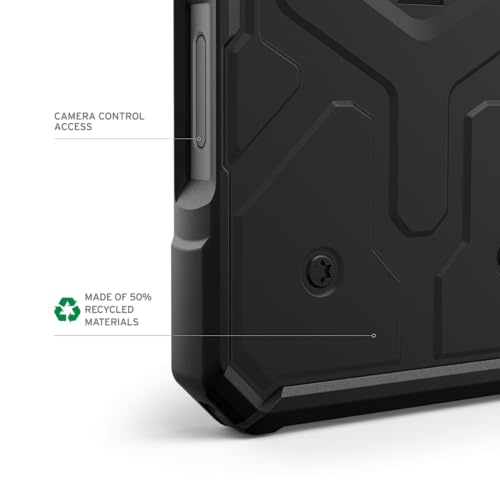 Urban Armor Gear TPU+PC UAG Pathfinder Mag-Safe Compatible, Slim Fit Rugged Protective Case/Cover Designed For iPhone 16 Pro Max (6.9-Inch) (2024) (Military Drop Tested) - Black