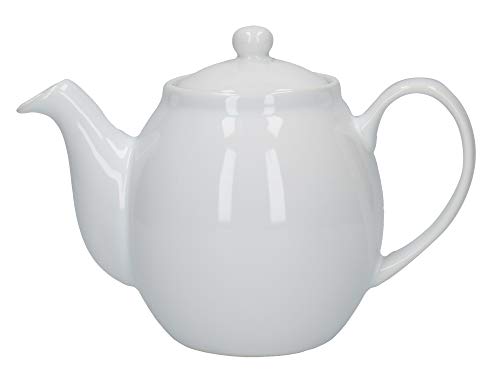 London Pottery Company C001000 Prime Théière en céramique pour 2 tasses, Céramique, 2-Cup Teapot (500 ml) Cover
