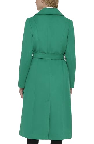 Karl Lagerfeld Paris Women's Luxe Twill Classic Belted Maxi4