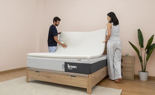 Topper de Látex 100% Natural – Mayor Confort y Adaptabilidad para tu Descanso (90x190cm)