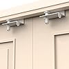 Child Proof Door Top Lock - BILLROAD Top Door Lock for Kids Safety Made of Sturdy Metal | Adjustable Lock Child Safety Top Lock for 0.8-2 inch Thick Interior Doors 2 Pack