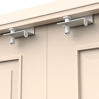 Child Proof Door Top Lock - BILLROAD Top Door Lock for Kids Safety Made of Sturdy Metal | Adjustable Lock Child Safety Top Lock for 0.8-2 inch Thick Interior Doors 2 Pack