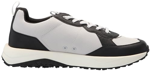 Image of Hugo Men's Logo Tape Canvas Mix Sneaker