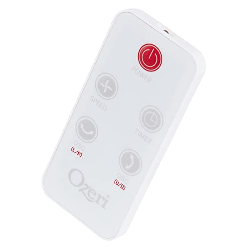 Ozeri Brezza Iii Dual Oscillating 10" High Velocity Desk Fan,White #TOP3