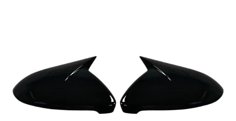 Coques de rétroviseur pour Golf 7 contre les rayures noir brillant