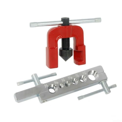 Image of Flaring Tool Kit 6 Dies Metric Brake Line Repair(Inch Set)