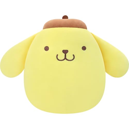 Squishmallows Pompompurin 30,5 cm : peluche Sanrio douce pour collectionneur