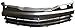 Auto Front Kühlergrille FüR Opel Astra H GTC 3 Doors 2005-2009, KüHlergitter LüFtungsgitter Auto Body Accessories