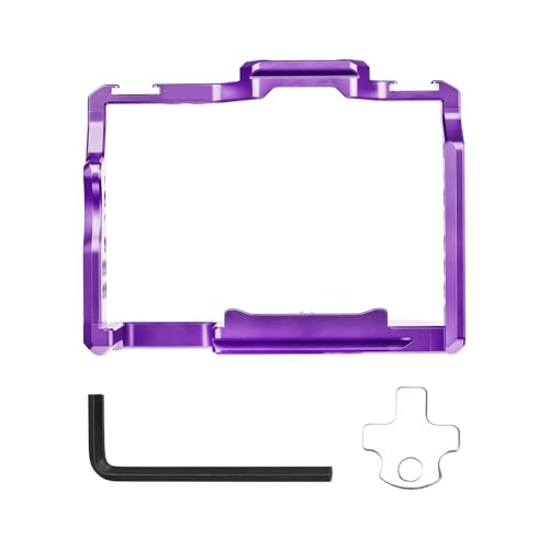 �݊���������܂�Sony A7IV/A7III/A7II/A7R III/A7R II/A7S II �J�����P�[�W�A�f���A���R�[���h�V���[�}�E���g�t���A���~�j�E�������r�f�I���O�ɑΉ�(HG50-10 11-36T)