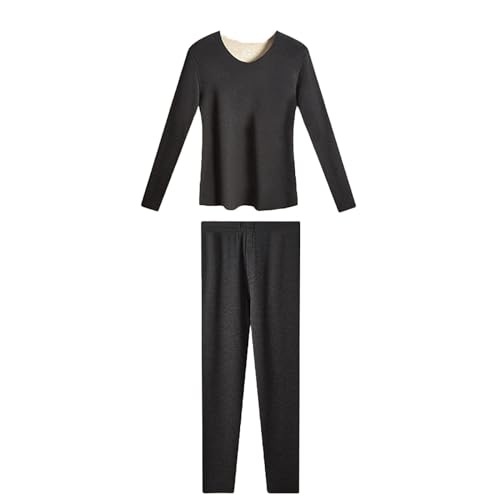 【Elementi essenziali per l'inverno】 Il set di biancheria intima termica da uomo è composto da una maglia termica da uomo e un paio di pantaloni termici da uomo. Questo set termico è un'aggiunta essenziale a qualsiasi guardaroba invernale, adatto come fodera per abiti formali o casual o come comodo pigiama nelle notti fredde.
