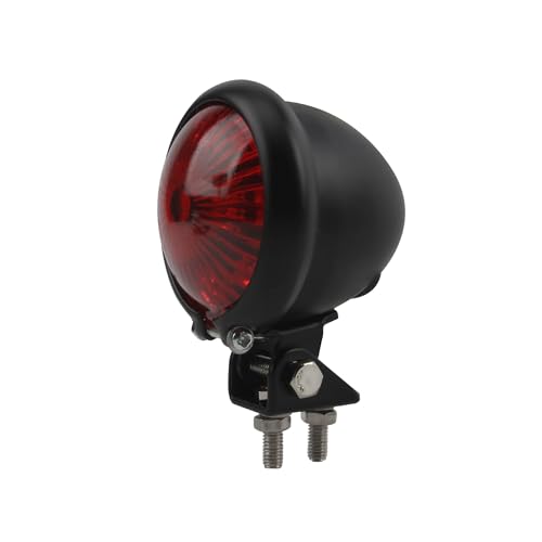 Luces traseras de freno para motocicleta LED de 12V con piloto rojo de alta potencia 5