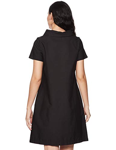 Image of Amazon Brand - Symbol Women's Cotton Shift Knee-Length Dress