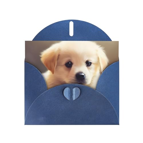 封筒付きかわいい犬のグリーティングカード、ユニークなデザインの空白のノートカード 4x6インチ ポップアップ式 あらゆる機会のカード あなたのことを考えているカード バースデーカード 記念日カード