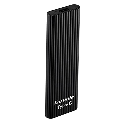 Image of USB 3 2TB SSD External Portable USB 3.1 Gen-1 USB-C Compatible Black