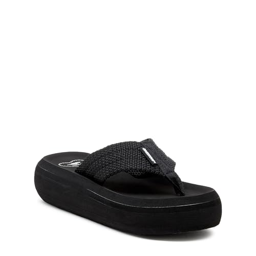 Rocket Dog Womens Sandy Webbing Platform Flip Flop