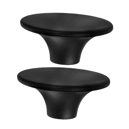 BIUDECO 2 Piezas Pomo de Tapa de Olla Resistente al Desgaste Mango para Tapaderas de Cocina Perilla de Inoxidable para Recambio de Asas Ollas y Cacerolas Fácil de Instalar de Compatible