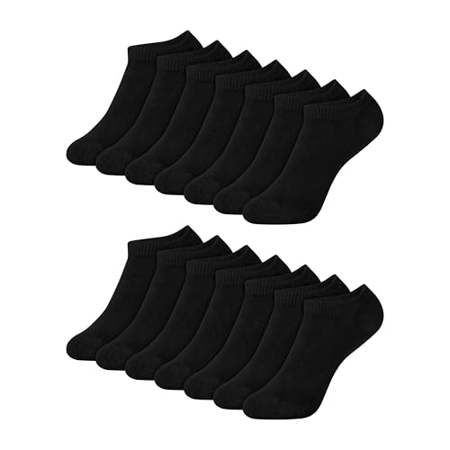 Image of Hanes Boy's Red Label Comfort Cotton Ankle Socks (12 Pack)