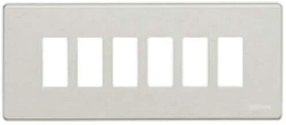 MG-PLACA 6M OXIDAL support plaque interrupteur 6 modules encastrable