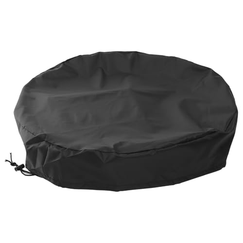 Gadpiparty Cubierta para Cubo de Agua de Oxford con Cordón Ajustable Funda Protectora para Barriles y Depósitos al Aire Negra Resistente UV Color Aleatorio Color Aleatorio