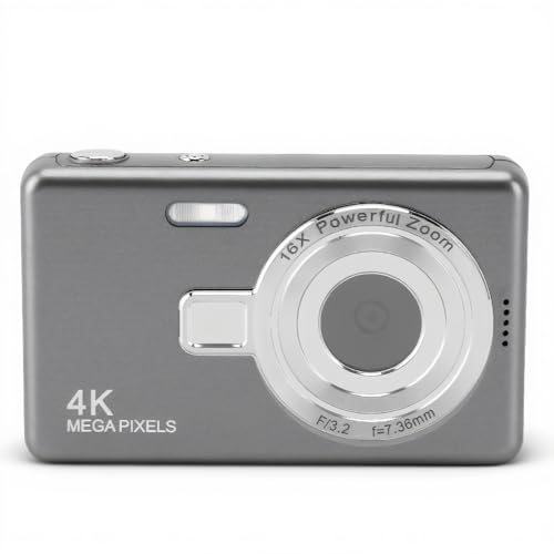 Appareil photo compact portable 12 MP zoom 16x mise au point auto