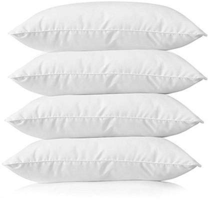 Fabroyal India Pillows for Sleeping Fiber Fluffy and Soft Luxury Plush, Bed Pillow for Home and Hotel Collection || Pack of 4 ||