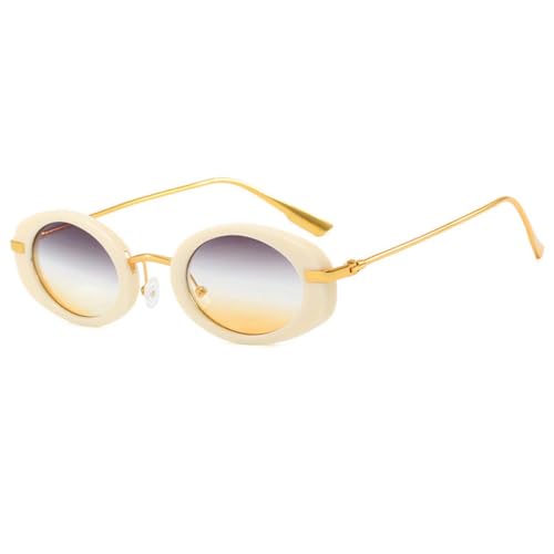 Lunettes de soleil ovales mode léopard idéales pour vos journées à la plage et sorties mode