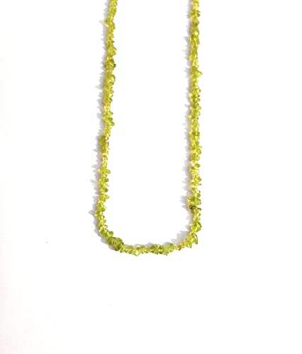 Juego de joyas de peridoto en plata de ley con detalles de citrino elegante 2
