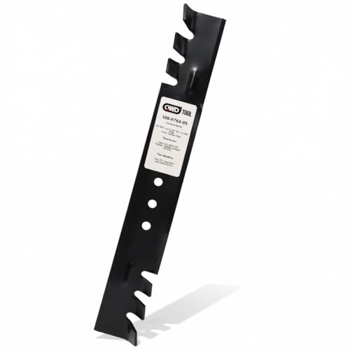 QWD 108-9764-03 Mower Blade for Toro 22 Inch Recycler Lawn Mower Replacement for 131-4547-03 104-8697-03 Mulching Toothed Blade for Toro 22 Steel Deck Mowers