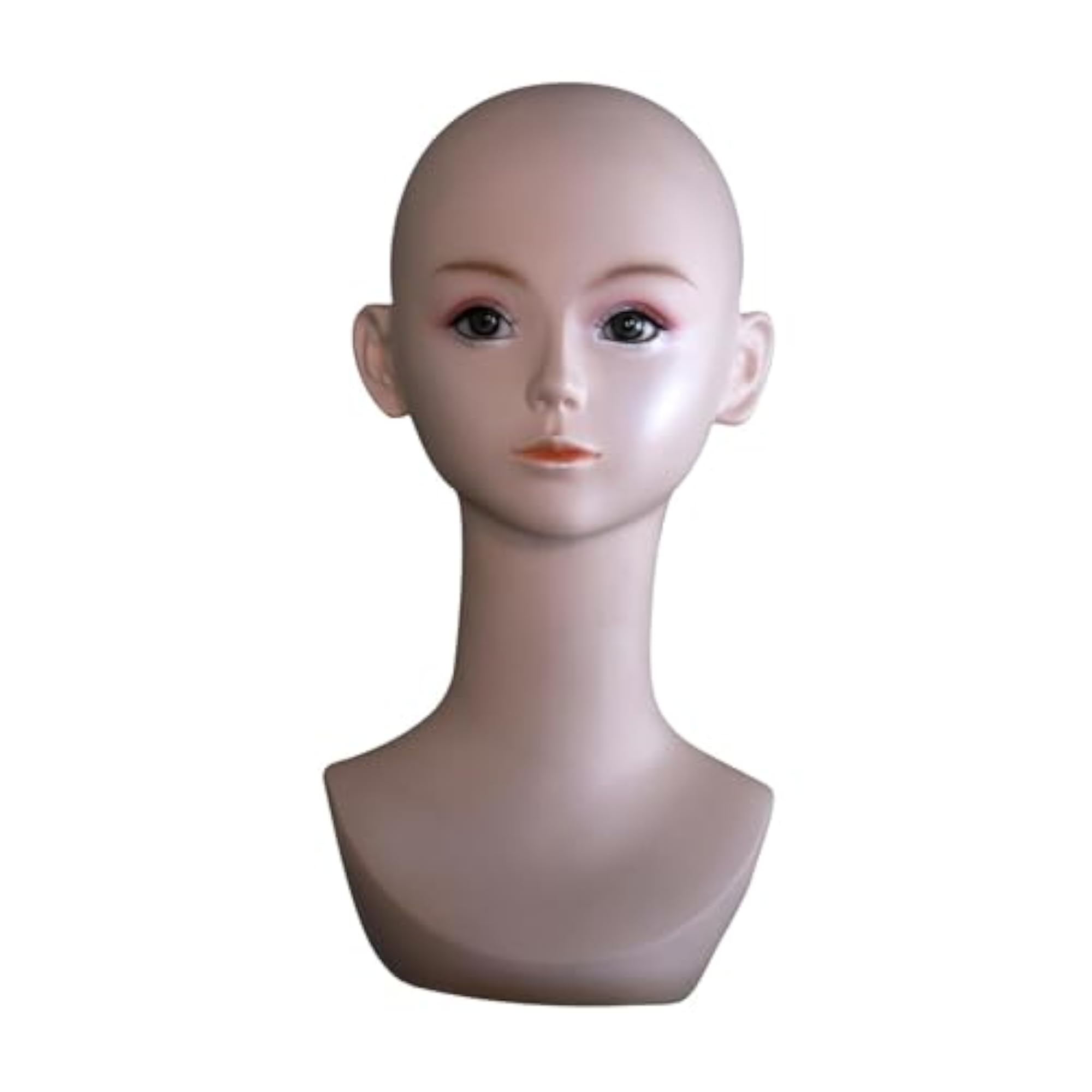 Lightweight Mannequin Head for Wig Display