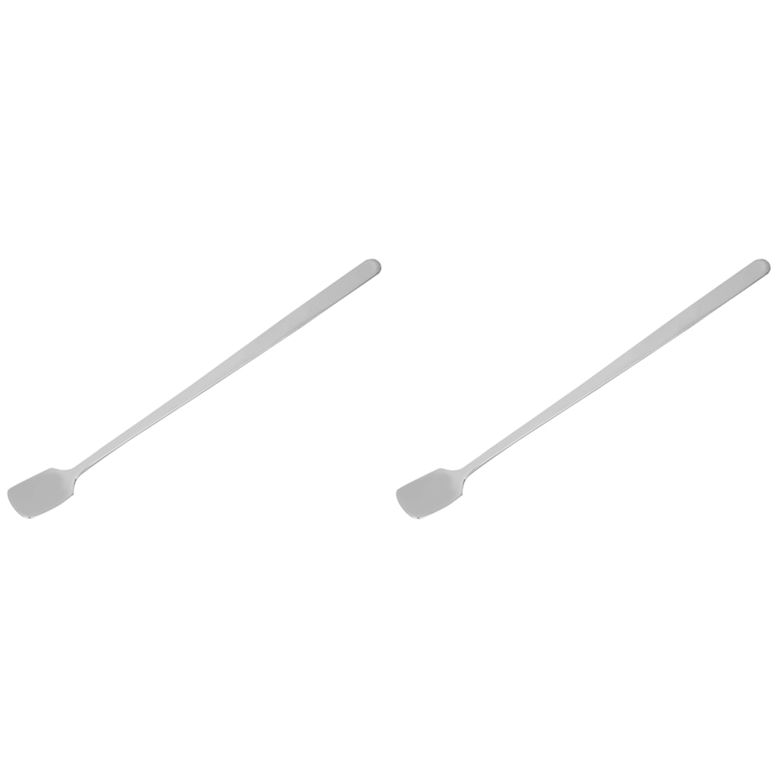 2 Pcs Mixing Spoon, 6.7in Stainless Steel Long Stain Spoon Wax Melting Wax Soap Base Stirring Spoon for Candle Making Supplies