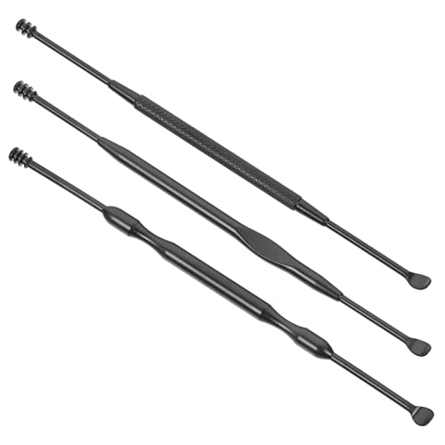 minkissy 1セット不??耳掃除ツール コンパクトで便利な耳かき 耳垢除去用