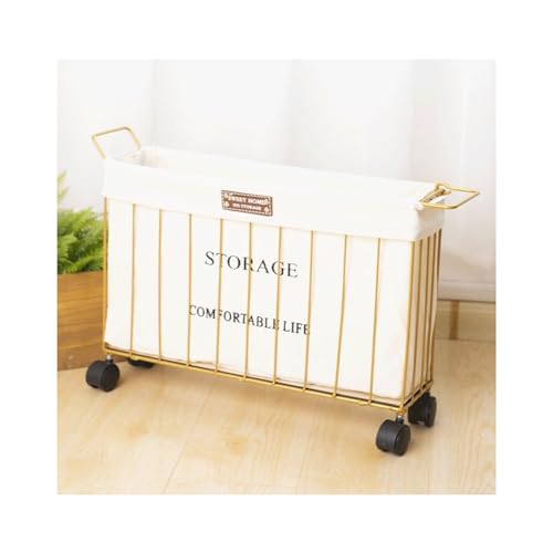 Panier à linge peu encombrant pour résoudre le manque de place dans votre petite buanderie