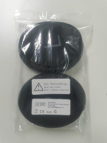 SINOWO Replacement Earpads Cushions Compatible with Sennheiser HD 4.50 Headphones, Sheepskin-Black - Image 2