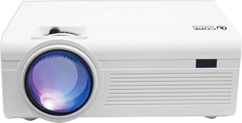 Projecteur de cinéma 150 pouces LCD blanc avec projection grand format