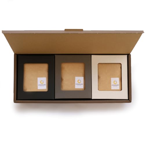 [贈答用]コーヒー豆(粉)100g×3 ブレンドコーヒー 3種類 自家焙煎 珈琲 中挽き 中煎り 深煎り 極深煎り 飲み比べ お手土産 ギフト プレゼント 化粧箱