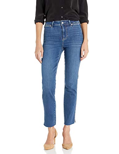 PAIGE Women's Cindy High Rise Slim Fit Straight Leg Jean, Alexandra, 26