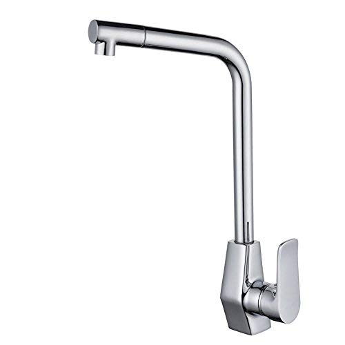 Robinet de cuisine en laiton massif avec interrupteur chaud et froid durable