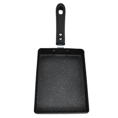 WPKD BLUEIY Juego de 3 sartenes, mini utensilios de cocina antiadherentes para cocina de inducción y estufa de gas, incluye sartén Tamagoyaki y sartén, ideal para cocinar huevos fritos y crepes