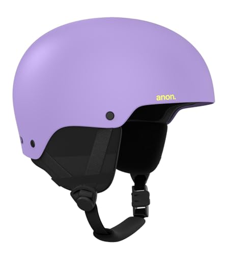 Casque de ski Anon Kids' Rime 3 violet léger et robuste Burton