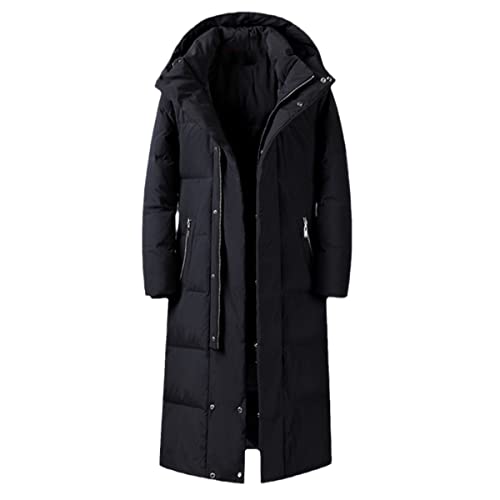 Doudoune longue pour homme et femme contre le froid glacial de l'hiver