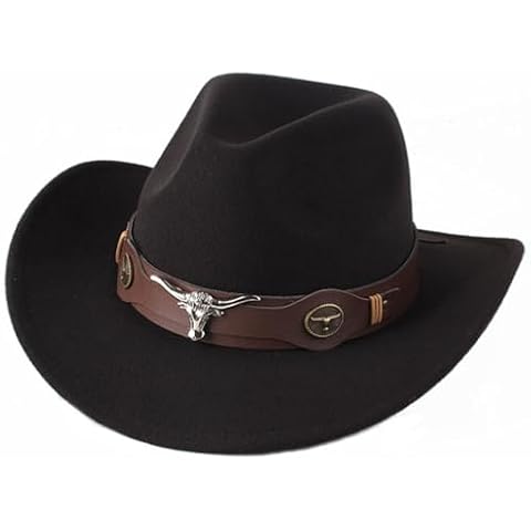 Oaygat Women's Wide Brim Cowboy Hat Cover