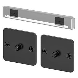 Dinghosen Soundbar Wall Mount Bracket for Sonos Playbar Metal Mount for Sonos Playbar Wall Bracket Easy to Install, Black