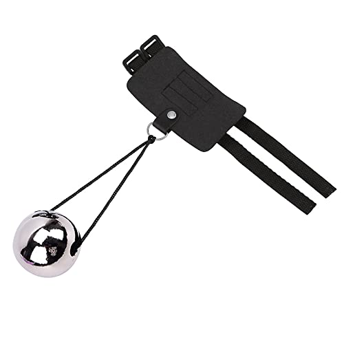 SNAILAGE Men’s Gravity Ball Loaded Device Male Weight Lifting Training System For Male Strength Enhancement with Silicone Protective Sleeve B, Black - Image 5