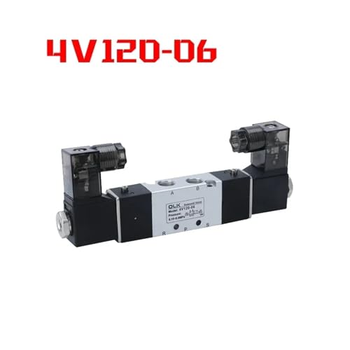 Électrovanne 4V120-06 5/2 voies double commande pneumatique 4mm - 4